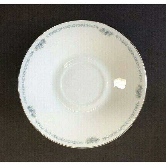 Lenox Oxford Bone China 'Midsummer' 3-pc Dinner Plate, Cup, Saucer 1979-1983 USA - Picture 10 of 11